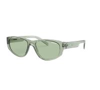 Arnette Unisex Sunglass AN4269 Daemon - Frame color: Shiny Mint Green, Lens color: Light Green