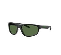 Arnette Unisex Sunglass AN4351 E.Z. - Frame color: Transparent Grey Matt/Shiny, Lens color: Polarized Green
