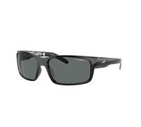 Arnette Unisex Sunglass Fastball - Frame color: Shiny Black, Lens color: Polarized Dark Grey