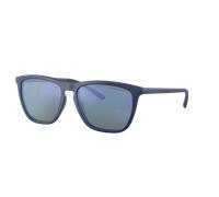 Arnette Unisex Sunglass Fry - Frame color: Matte Navy Blue, Lens color: Polarized Grey