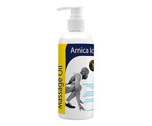Arnica Ice Physio Massage Oil 100ml | Deep Cooling for Tired & Painful Muscles | Pre & Post Workout Use