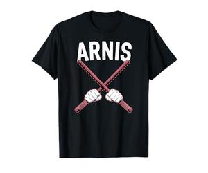 Arnis Filipino Martial Arts Fun and Fighting Sticks T-Shirt