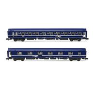 Arnold 2-unit set Talgo "Francisco de Goya" (Paris - Madrid), blue and white liv