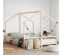 arnold 80x200cm kids wooden double sided daybed frame in brown