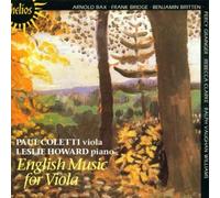 Arnold Bax, Composers: Ralph Vaughan Williams, Benjamin Britten, Rebecca Clarke, Percy Aldridge Grainger, Frank Bridge, - English Music for Viola Import, Original recording reissued edition (2001) Audio CD