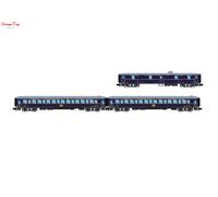 ARNOLD HN4460 RENFE, 3-unit set CIWL Castellano Expreso, laggage van + 2 x Lx sleeping coaches, ep. IV