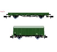 Arnold DR Green Maintenance Wagon Set (2) IV N Gauge