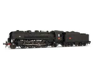 ARNOLD HN2544 SNCF, 141R 463 with spoke wheels and rivetted coal tender, black, ep. III model RailwayLoco - Steam