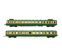 Arnold HN2635S SNCF, RGP2 diesel railcar, re-built version, green/beige livery, ep. IV, with DCC sound decoder for adults and collectors