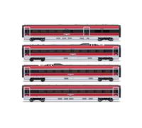 Arnold HN3513 FS Trenitalia “Frecciarossa 1000” Set 4 Coaches Scale N 1/160