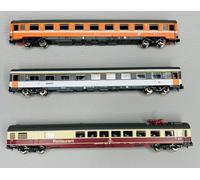 ARNOLD HN4390 Scale N Set Three Carriages Eurocity Mozart Classic Iv-V