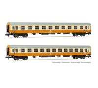 Arnold HN4435 DR 2 unit coaches Stdteexpress 1st class + 2nd coach orange beige