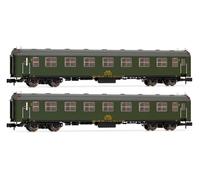 Arnold HN4455 ALSA, 2-unit set 6000 coaches, olive green, ep. VI Rolling Stock - Coaches