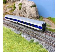 Arnold HN4464 RENFE, 2-unit pack Talgo 200, 1st class + bar coach, white and blue livery with yellow stripe, ep. V 1:160 Scale N gauge