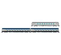 Arnold HN4474 SNCF 3 unit Train Expo set 1 2 x T2 sleeping coach + bar Stock