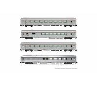 Arnold HN4499 SNCF, 4-unit set TEE "Jules Verne", ep. IV for adults and collectors