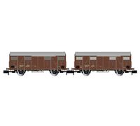 ARNOLD HN6574 Scale N Set Of 2 Tanks Closed To 2 Axis GS FS Livery Brown Ep. IV