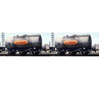 ARNOLD HN6613 RENFE, 2-unit pack of 3-axle tank wagons, Elosua livery, ep. IV Freight Wagons