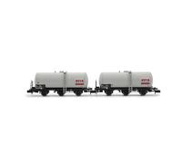 Arnold HN6676 SNCF, 2-unit set 3-axle tank wagons, AVIA, epIV Freight Wagons