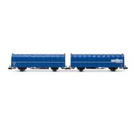 Arnold HN6698 FS Articulated Car Double 2 Axles Auxiliary Milan TiScala N 1:160