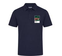 Arnold Palmer Masters Golf Icon Frame Men's Polo Shirt - Navy / M