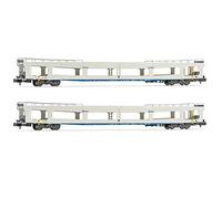 Arnold Railway - Rolling Stock HN4351 RENFE, 2-unit set DDMA autotransporter, white livery, period V