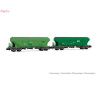 Arnold RENFE TT5 Silo Wagon Set Green (2) V N Gauge