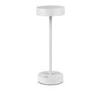 Arnold S outdoor table lamp / rechargeable lamp white Moree SINGLE PIECES