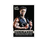 Arnold Schwarzenegger Commando Classic Movies Canvas Poster Bedroom Decor Sports Landscape Office Room Decor Gift Unframe-style 20x30inch(50x75cm)