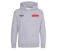 Arnold Schwarzenegger Logo Kids Hoodie - Gray / XS Men