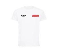 Arnold Schwarzenegger Logo Kids T-Shirt - White / 12-13 years