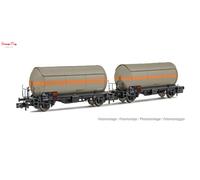Arnold SNCF Algeco 2 Axle Gas Tank Wagon Set (2) IV N Gauge