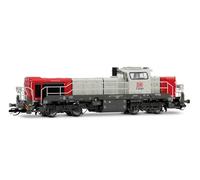 Arnold TT HN9073S DB Cargo, Vossloh DE 18 diesel locomotive, red/grey livery, ep. VI, with DCC Sound Decoder Locomotive - Electric