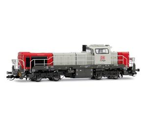 Arnold TT HN9073S DB Cargo, Vossloh DE 18 diesel locomotive, red/grey livery, ep. VI, with DCC Sound Decoder Locomotive - Electric