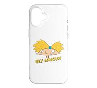 Arnold's Head With text "Hey Arnold!" Case for iPhone 16
