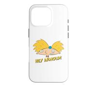 Arnold's Head With text "Hey Arnold!" Case for iPhone 16 Pro