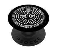 Arnold's Maze Secret Map with Quote PopSockets Adhesive PopGrip