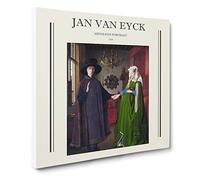 Arnolfini Portrait By Jan Van Eyck Canvas Print | Gallery Wrapped 30mm Frame Wall Art | 14x14 inches | Ready to Hang | Classic People Picture | Living Room Bedroom Lounge Office