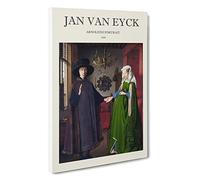 Arnolfini Portrait Jan Van Eyck Canvas Print | Gallery Wrapped 30mm Frame Wall Art | 30x20 inches | Ready to Hang | Contemporary People Picture | Living Room Bedroom Lounge Office