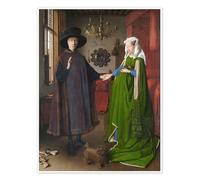 Arnolfini Portrait Poster by Jan van Eyck 30 x 40 cm Wall art Wall decor