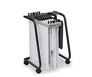 Arnos Filing Trolley Not Lockable Black D062
