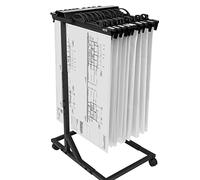Arnos Hang-A-Plan A1 Binder & Adjustable Trolley Bundle