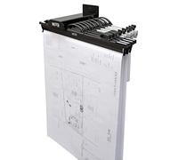 Arnos Hang-A-Plan A1 Quickfile Binder & Wall Rack Bundle - Large