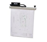 Arnos Wall Mountable Binder Rack System Steel 68 x 60 x 168mm A0, A1, A2 & A3 Black