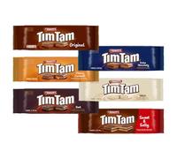 Arnott’s Tim Tam Chocolate Biscuits Multipack | 1 x Original, 1 x Chewy Caramel, 1 x Dark, 1 x Extra Chocolaty, 1 x White & 1 x Sweet & Salty, 6 Pack