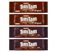 Arnott’s Tim Tam Chocolate Biscuits Multipack | 2 x Original & 2 x Dark, 4 Pack