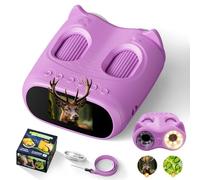 ARNSSIEN 2-in-1 Kids 1000x Microscope & Telescope, Science Kit for kids