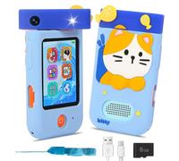 ARNSSIEN Kids Camera, 2.8 Inch Touchscreen Kids Phone Toys with 180°Swivel Lens, Silicone Case,Toddler Camera Toys for 3 4 5 6 7 8 Year Old Girls boys Christmas Birthday Present for Child,A200