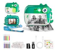 ARNSSIEN kids camera instant print, 7 Rolls Paper, 1080P, 2.4" Screen