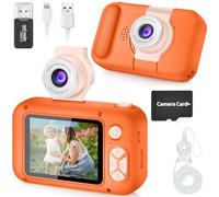 ARNSSIEN Kids Camera with Video,180° Flip Lens, 2.4" Selfie Camera for Kids